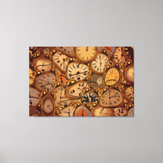 Klokken Canvas Afdruk (Voorkant)