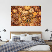 Klokken Canvas Afdruk (Insitu (Slaapkamer))