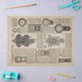 klokken Cataloguspagina loskoppeling Tissuepapier (Craft)