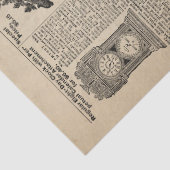 klokken Cataloguspagina loskoppeling Tissuepapier (Detail)