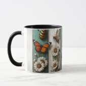 klokken in vintage stijl mok (Links)
