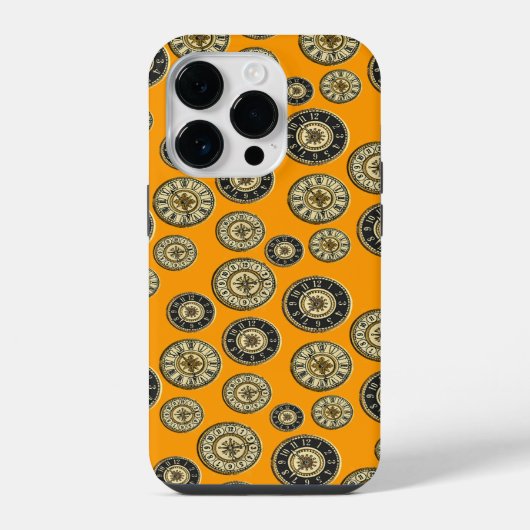  klokken iPhone hoesje (Achterkant)