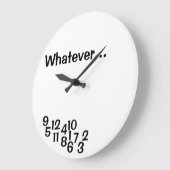 Klokken met door elkaar gehusselde nummers grap kl (Hoek)