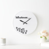 Klokken met door elkaar gehusselde nummers grap kl (Huis)