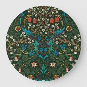 KLOKKEN MET HET ONTWERP VAN WILLIAM MORRIS "TULIPS