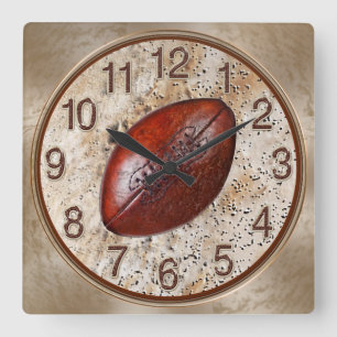 Klokken met vintage uitstraling voor voetbalmuur, 