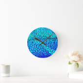 Klokken-Misc/Abstract-mozaïek 3 Ronde Klok (Huis)