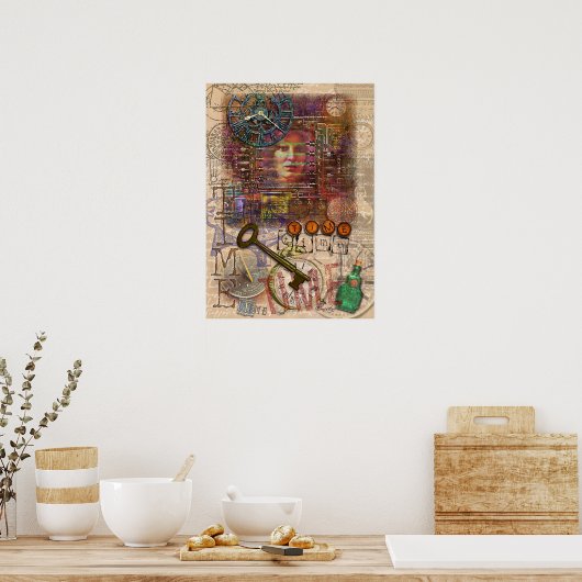 Klokken Poster (Keuken)