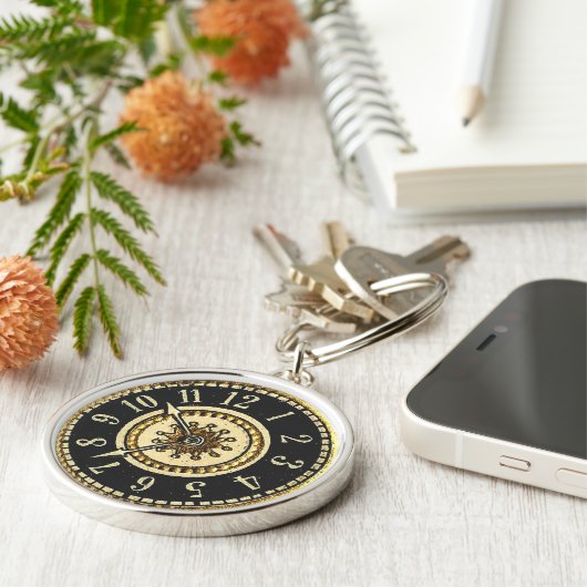  klokken sleutelhanger (Zijkant)