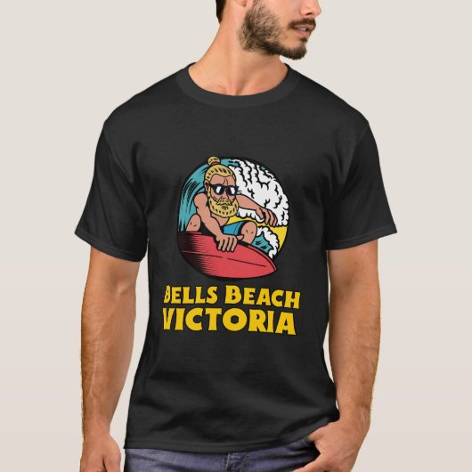 klokken strand Victoria T-shirt (Voorkant)