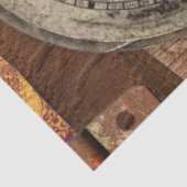 Klokken tandwielen 33-deklappapier tissuepapier (Detail)