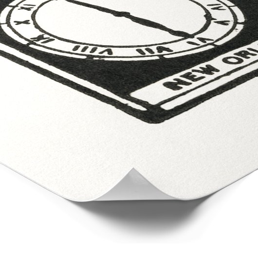 Klokken Tijdzones Poster (Hoek)