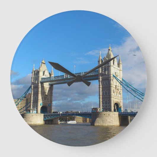 Klokken-Toren Bridge Londen. Grote Klok (Voorkant)