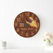 Klokken van het Football van de spoel het ontvlamm (Huis)