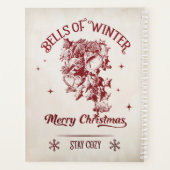 Klokken van Winter Oude Kerst Planner (Achterkant)