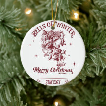 Klokken van Winter Vintage Kerstmis