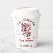 Klokken van Winter Vintage Kerstmis