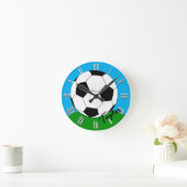 Klokken voor voetbalfans Monogrammed/Football (Huis)