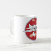 Klokken weg! koffiemok (Voorkant links)