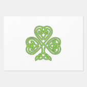 Klokkenblad St. Patrick Dag Inpakpapier Vel (Voorkant)