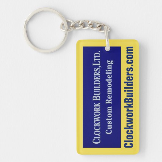 Klokkenbouwers Sleutelhanger (Voorkant)