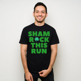 Klokkenglas Deze Run, St. Patrick's Day Hardloper  T-shirt