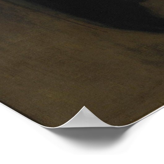 Klokkenluider - Regeling in zwart en goud Poster (Hoek)