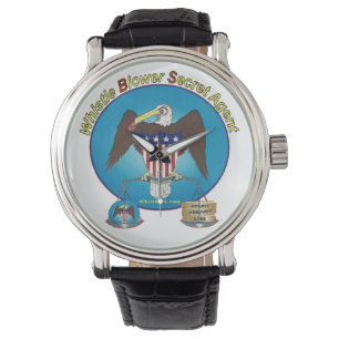 Klokkenluider Secret Agent Watch Horloge