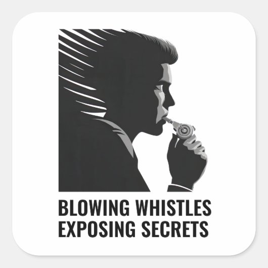 klokkenluider Sticker set (Voorkant)