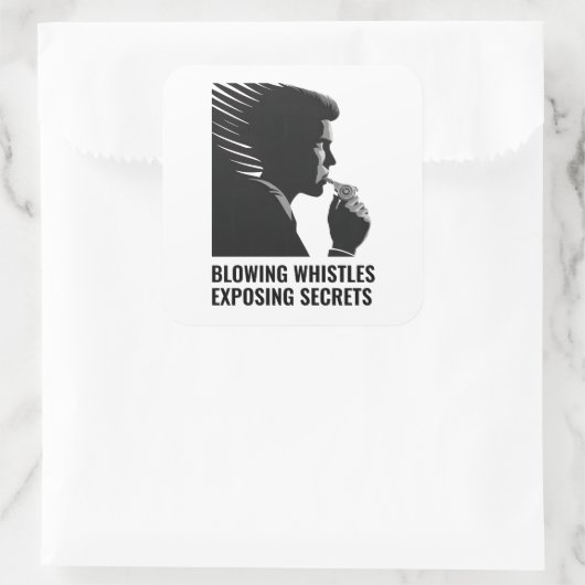 klokkenluider Sticker set (Tas)