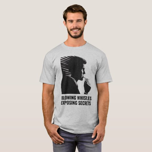 klokkenluider t-shirt (Voorkant volledig)