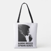 klokkenluider tote bag (Achterkant)