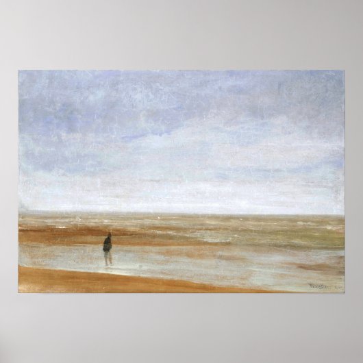 Klokkenluider - Zee en regen Poster (Voorkant)