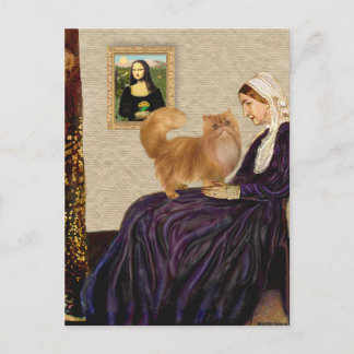 Klokkenluiders Moeder - Rode Perzische kat Briefkaart