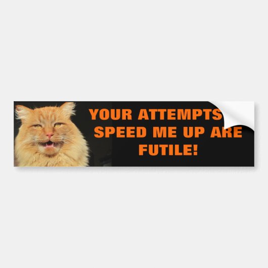 Klokkenluiders Pogingen zijn nuttig Bumpersticker (Voorkant)