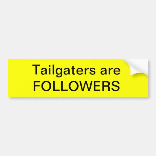 Klokkenluiders zijn de VOLGENDE Bumpersticker (Voorkant)
