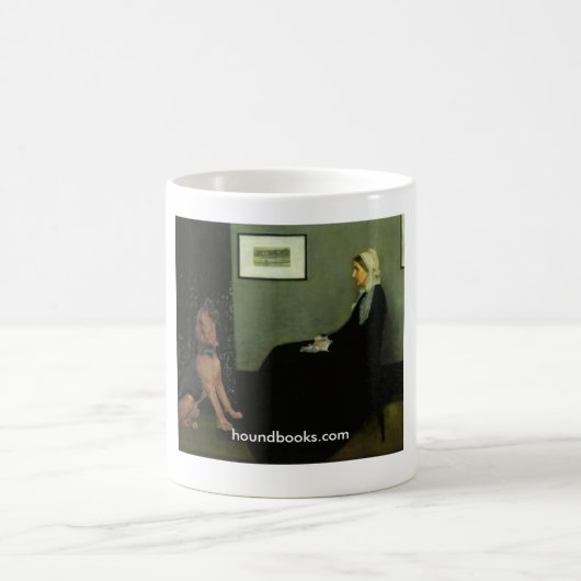 Klokkenluidersmoeder met de bloedhond van Wimsey Koffiemok (Center)