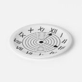 klokkenspel papieren bordje (Gekanteld)