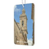 Klokkentoren in Mdina, Malta. Luchtverfrisser (Links)