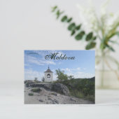 Klokkentoren Orthodox klooster Moldavië Briefkaart (Staand voorkant)