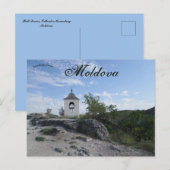 Klokkentoren Orthodox klooster Moldavië Briefkaart (Voorkant / Achterkant)