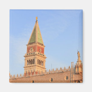 Klokkentoren, Piazza San Marco, Venetië Magneet