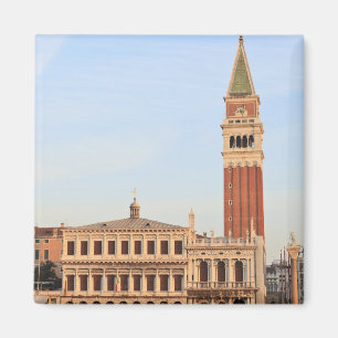 Klokkentoren, Piazza San Marco, Venetië Magneet