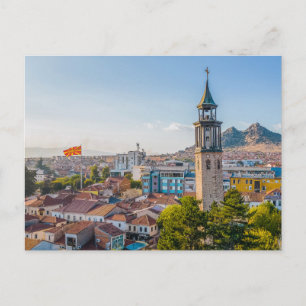 Klokkentoren - Prilep, Macedonië Briefkaart