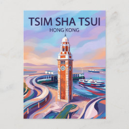 Klokkentoren, Tsim Sha Tsui Hong Kong Briefkaart