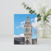 Klokkentoren van het Gare de Lyon in Parijs Briefkaart (Staand voorkant)