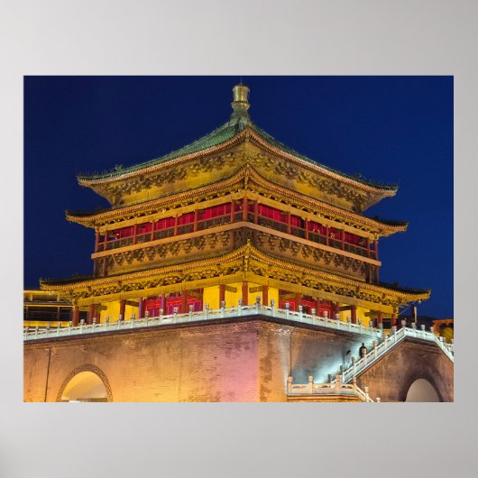 Klokkentoren van Xian Poster (Voorkant)