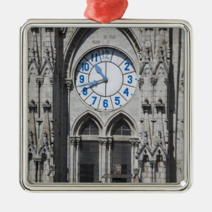 Klokkentorens bij de Nationale Basiliek, Ecuador Metalen Ornament