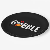 Klokklok Papieren Bordje (Gekanteld)