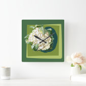 Klokklok voor bloemkool vierkante klok (Huis)